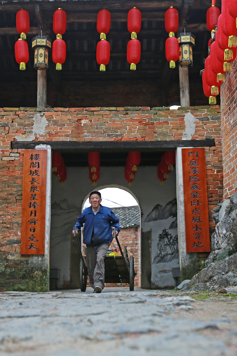 富川深坡古村图片