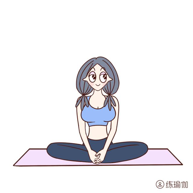 女生常练蝴蝶式塑形养身还养颜皮肤紧致有光泽