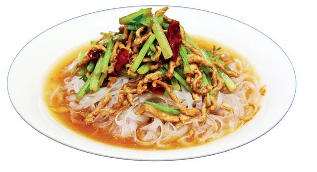 长垣传统名菜也是河南名菜豫菜代表菜之一肉丝粉皮带底