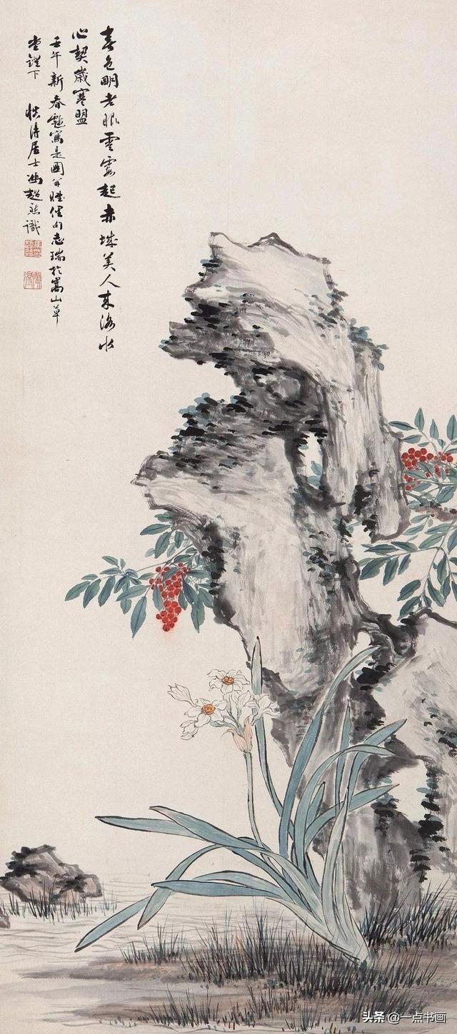 冯超然晚年,曾收藏过十八把扇子,扇面都是泥金的,是十八个明代画家画