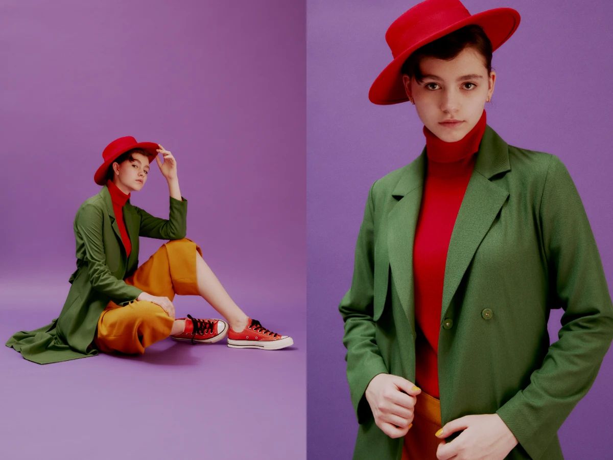 2020春季彩虹系成大势色泰勒丝蕾哈娜都爱的撞色搭配