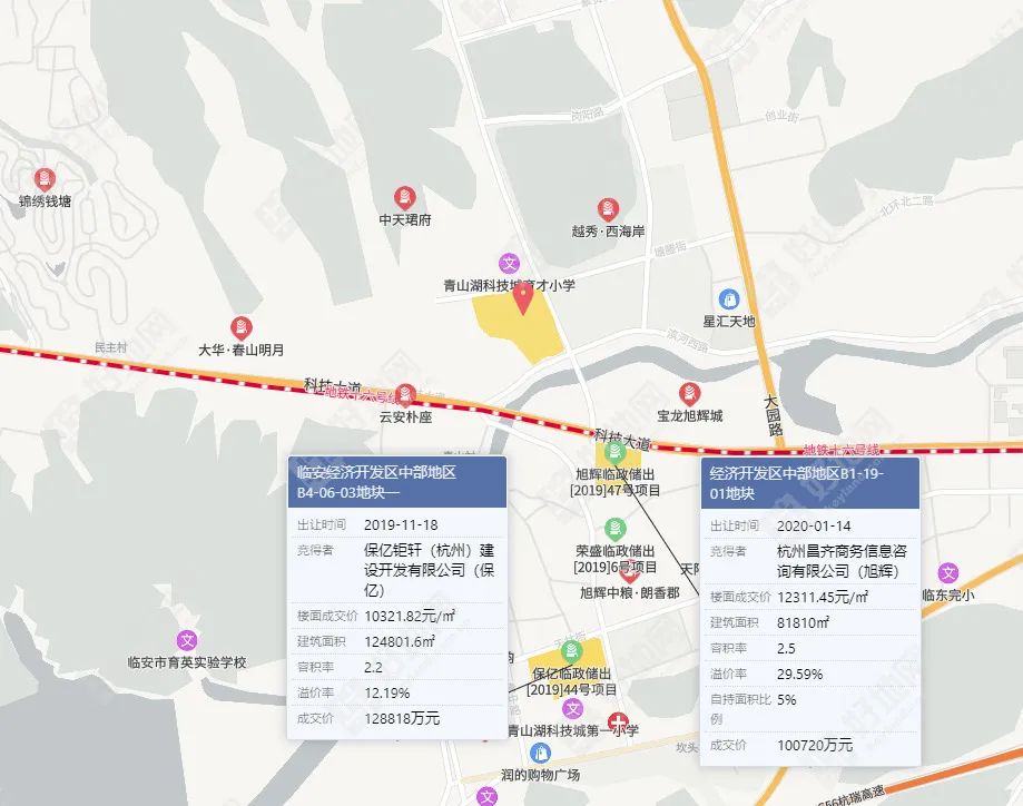 最新公告临安挂牌青山湖宅地和於潜镇商住地总起价175亿元