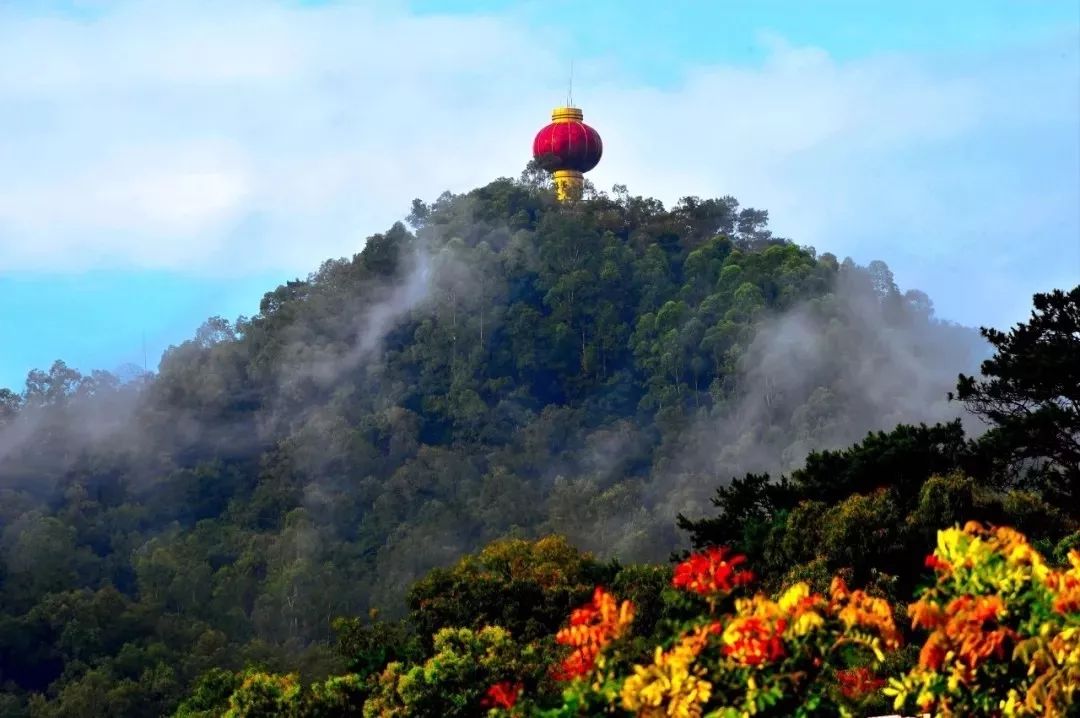 东莞市黄旗山旗峰公园图片