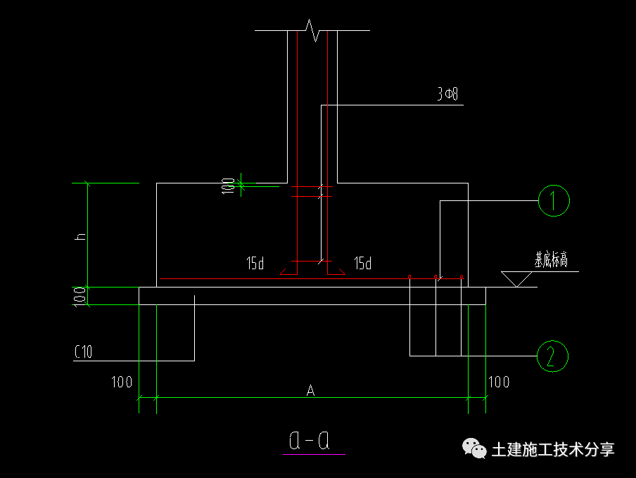 独立基础平法标注样图图片