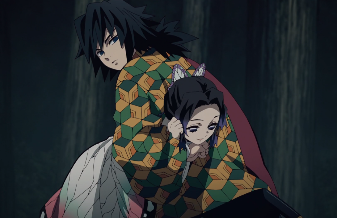 鬼灭之刃四大cp蛇柱与恋柱撒糖超甜请鳄鱼老师让他俩原地结婚