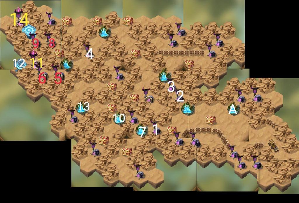 《剑与远征》炽流戈壁平民攻略