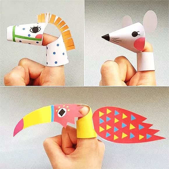 6种让孩子玩到根本停不下来的手指玩偶太有创意了