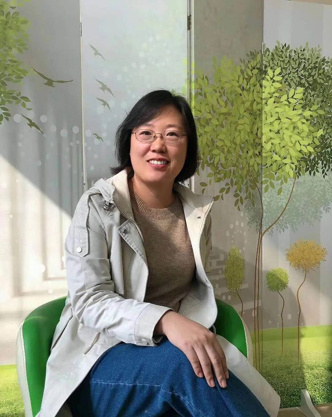 赵英淑,青岛李沧区实验初级中学悦己悦心工作室主持人,国家二级心理