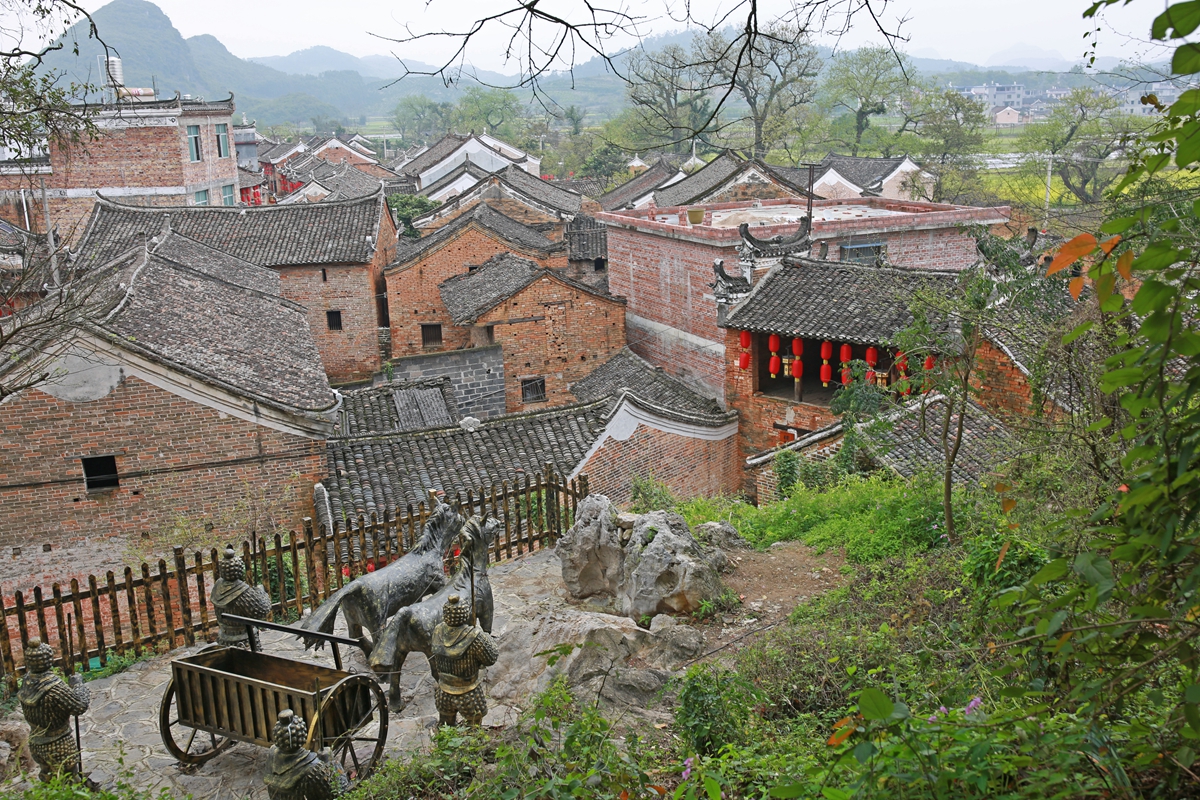 富川深坡古村图片