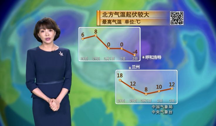 春节前疫情刚报出,《新闻联播》天气预报主持人王蓝一便果断取消女儿