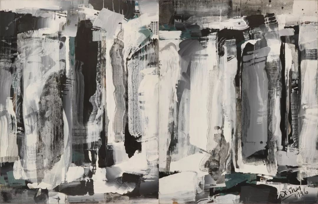 抽象2020上冷与热关于沈忱无题作品9016512qayibogallery