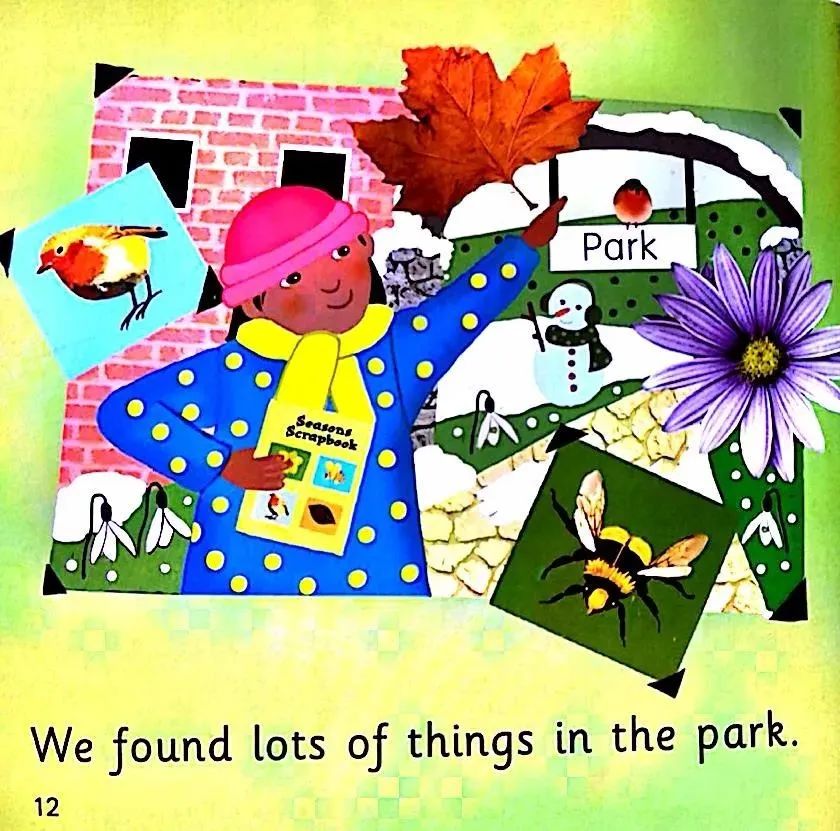 金翅膀幼儿绘本丨seasonsscrapbook