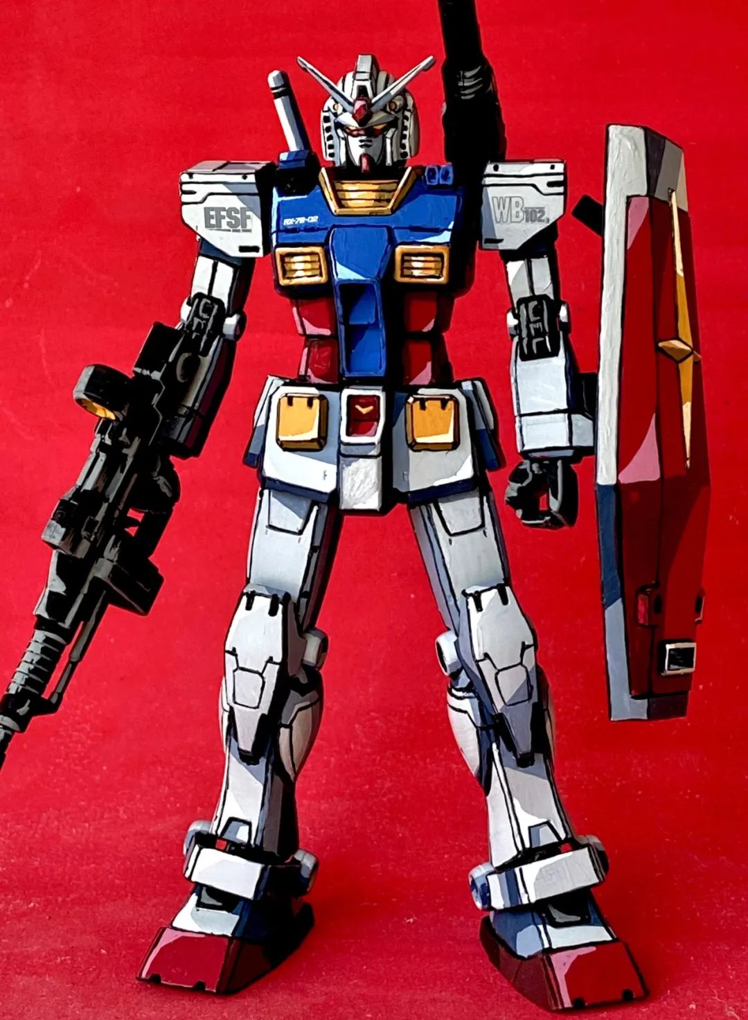 手快的人已完成,二次元涂装hg gto 78