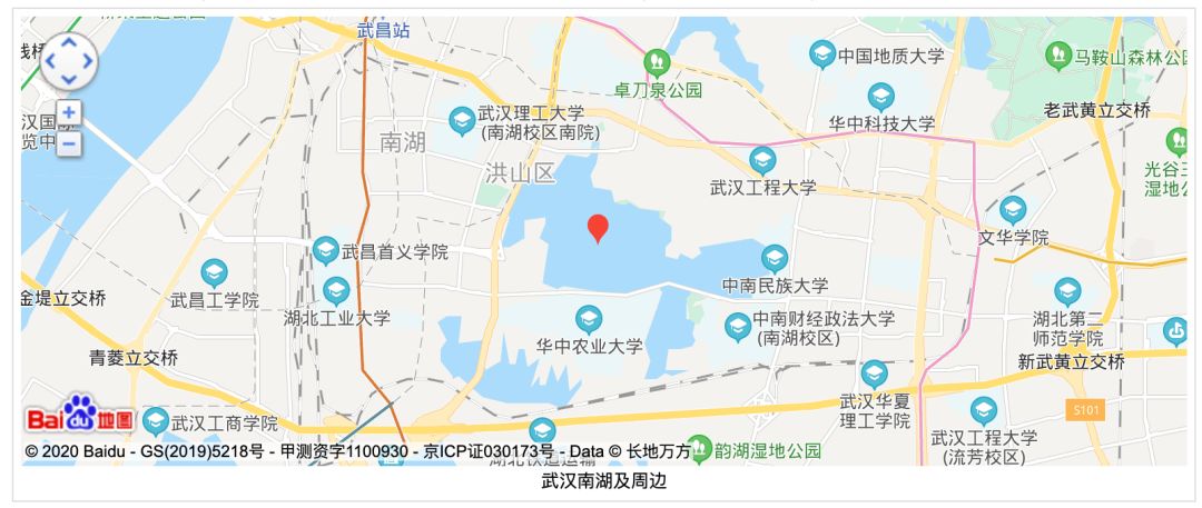 图片来自百度地图因为南湖片区除了是武汉市最大的居民区聚集地,也是