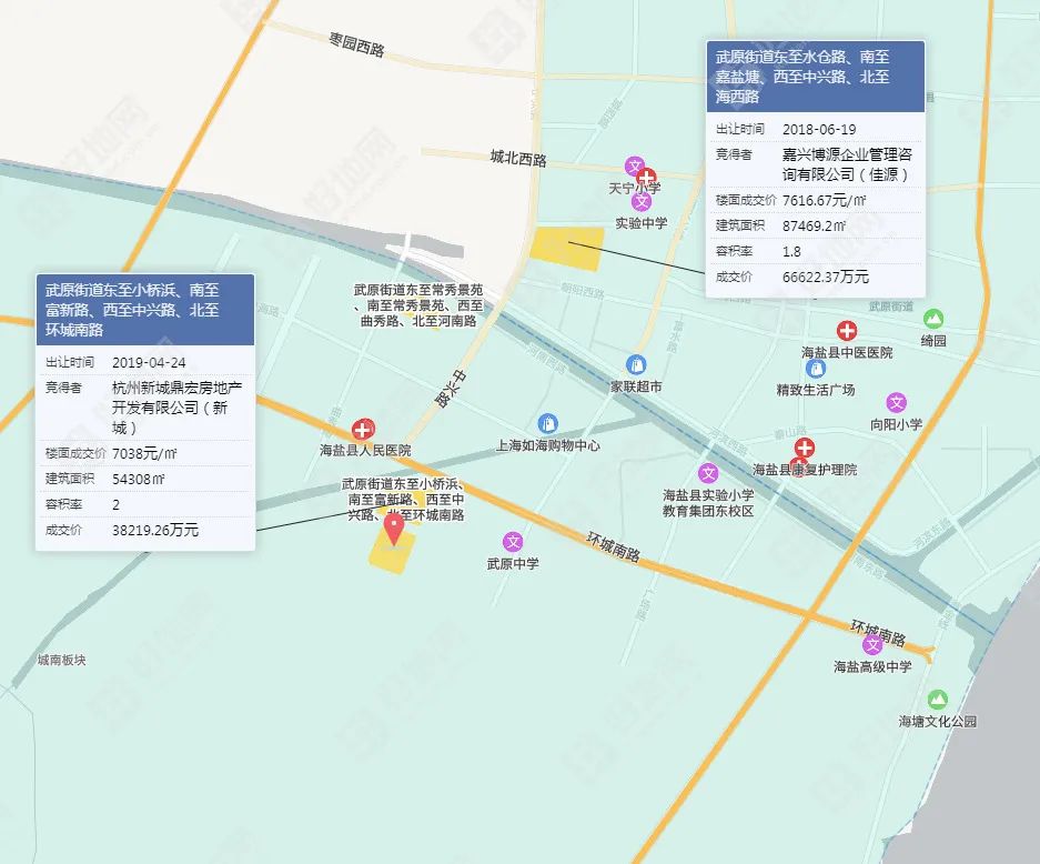 海盐武原街道地图图片