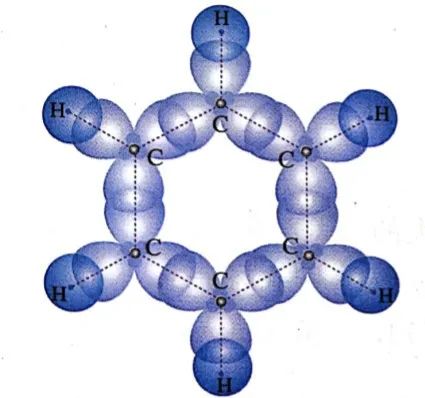教科书中写道:苯分子里6个碳原子都以sp2杂化方式分别与2个碳原子形成