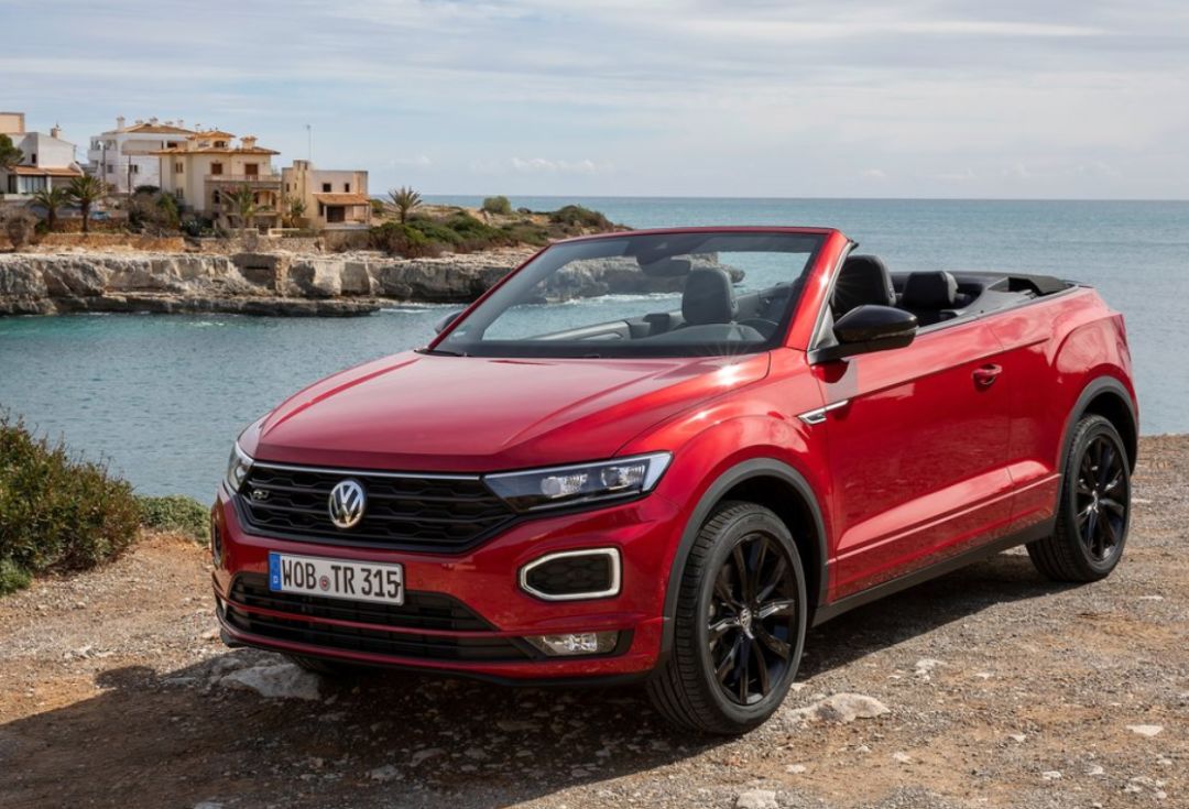 平民敞篷suv来了!大众t-roc cabriolet发布,海外售价21万元起