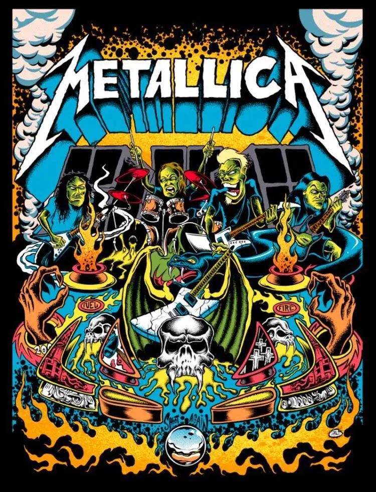 链接:作为重金属乐领域的领军者,metallica必然拥有强大的粉丝阵容