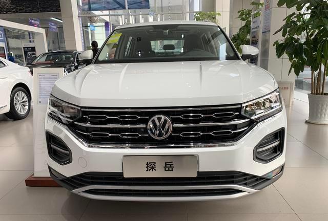 18万多的大众探岳20t加双离合外观不输途观l