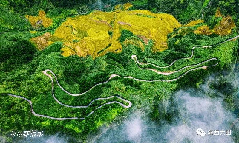 大田国道纵五线预计年底通车沿线美景图