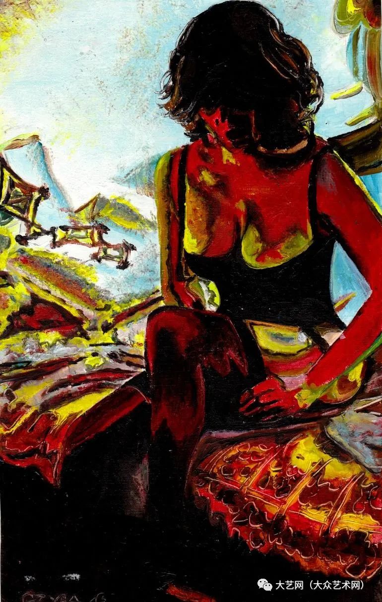 大众艺术网一名曾经是教师和校长的个性画作法国现代画家斯蒂芬克莱兹