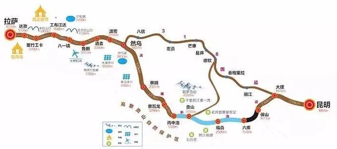 雲南終極自駕——三江並流全景大環線,穿越路線攻略八日遊線路總綱