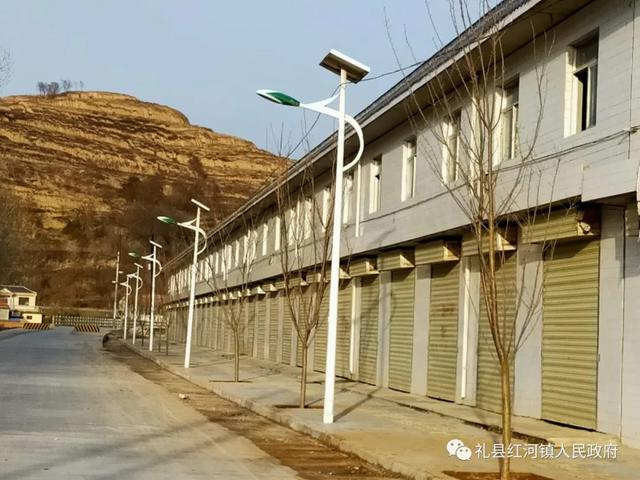 礼县红河镇扮靓镇区形象提升整体品位