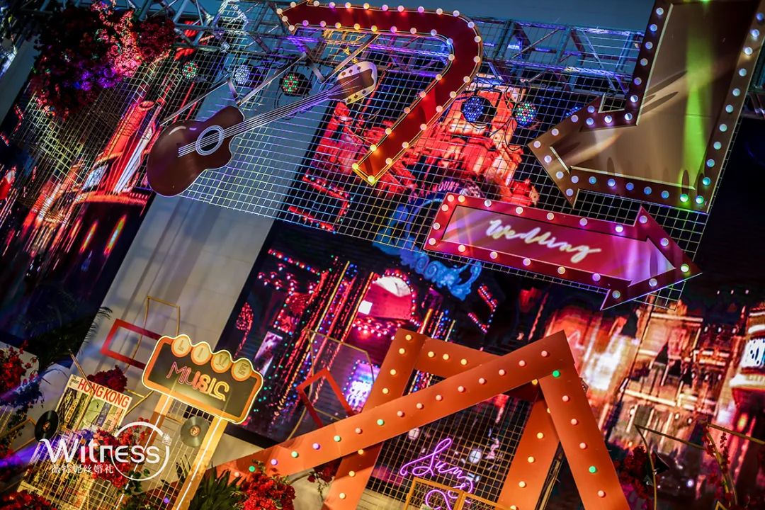 这场港式复古风婚礼,刻画出醉美花样年华_香港