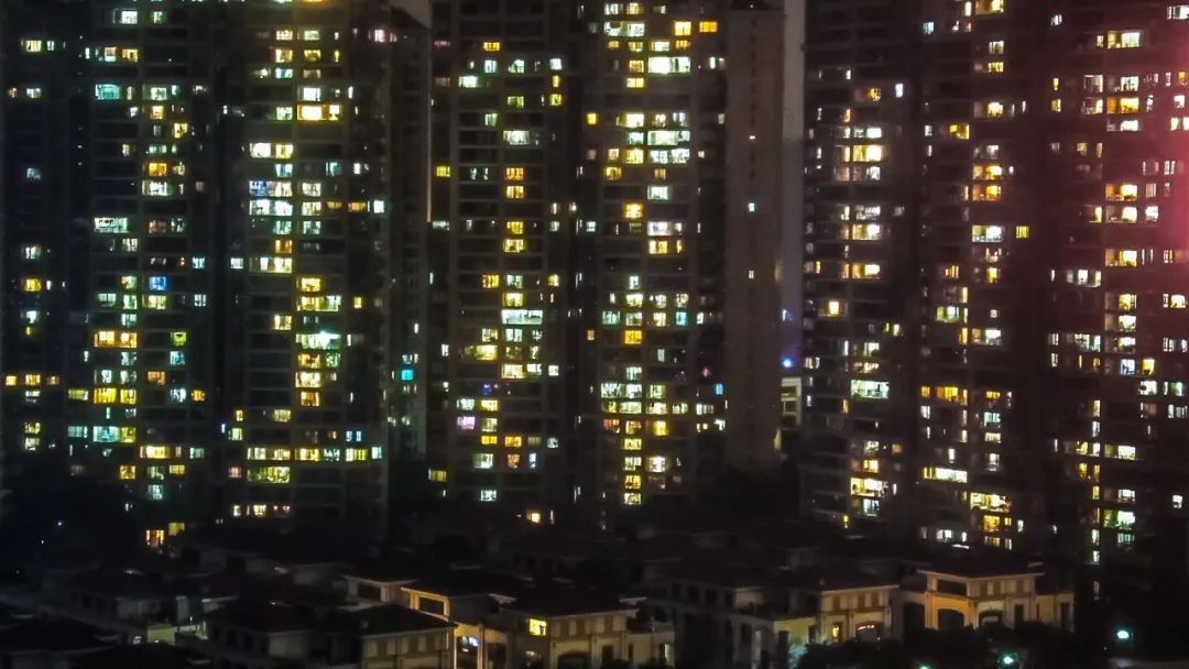 灯光璀璨万家灯火下这是我们最美的肇庆