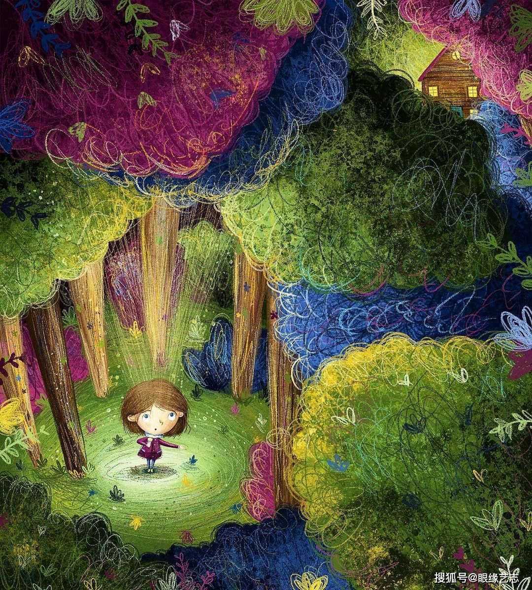 原创一个拒绝长大的插画师却画出最多彩的奇幻童年