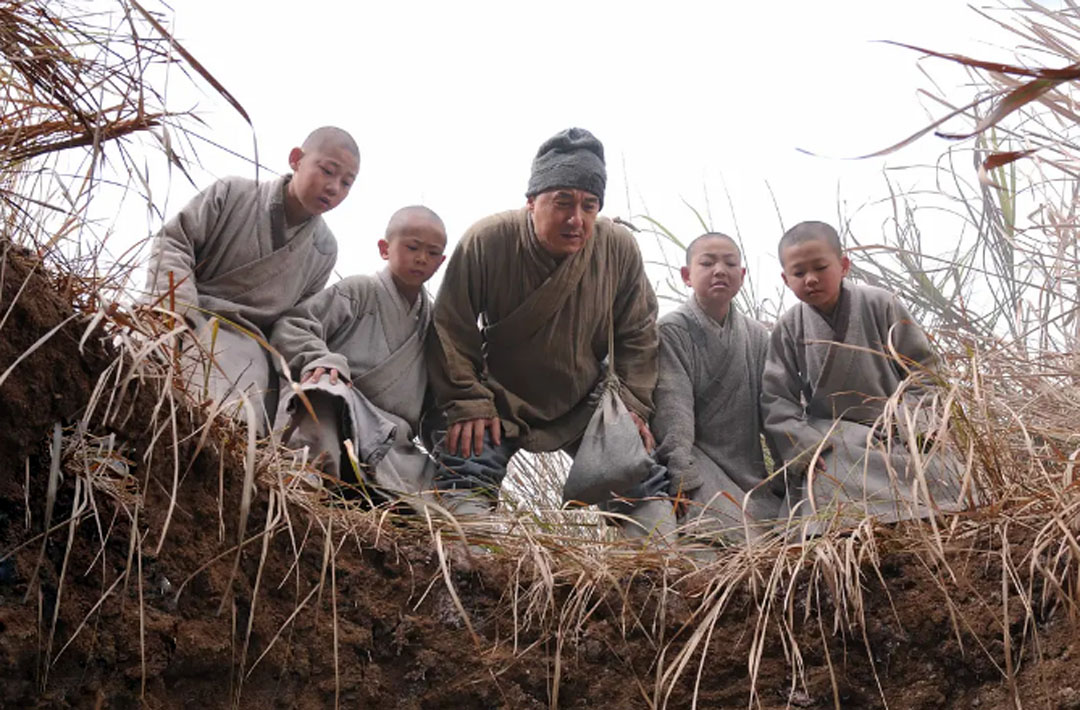 刘德华最惨的一部电影,为角色剃了光头,观众却只记住了谢霆锋_少林寺