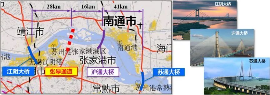 本月已经与中设设计集团联合中标江苏省张皋过江通道工程勘察设计项目