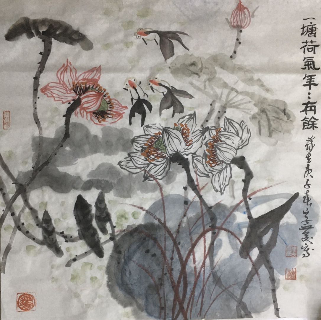 潍坊实力花鸟画家李崇庆作品欣赏