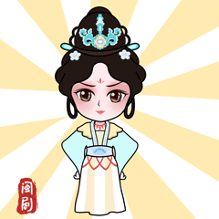 元气满满开启一天精彩好生活添加"福州女神陈婧姑"表情包女神保佑你心