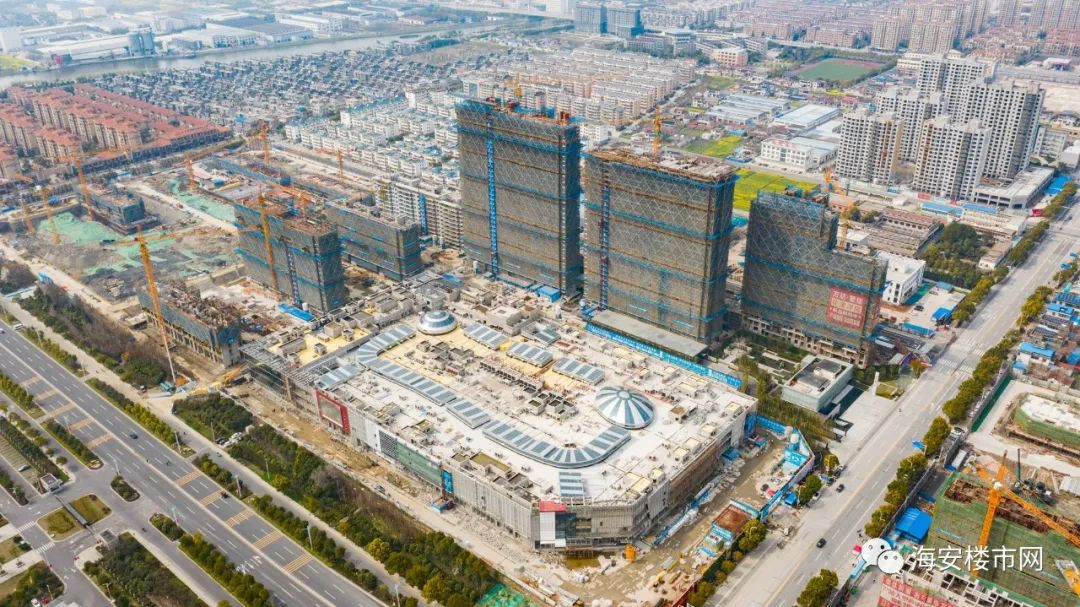 海安万达广场实景航拍图▲实景图海安万达广场拥有10万方大型商业