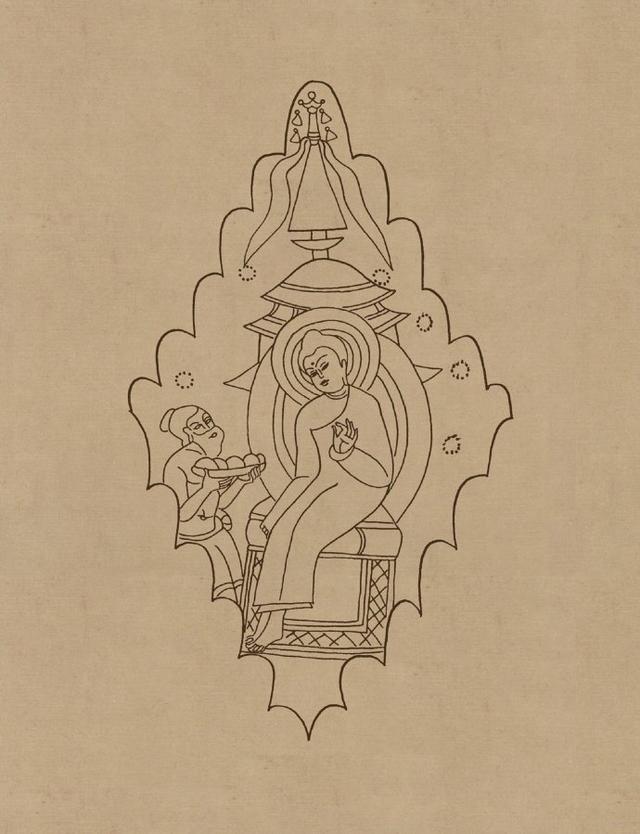 敦煌壁画线描稿精选(二)