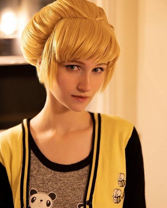 毛妹cos黑魂3防火女老婆气质高冷美到窒息