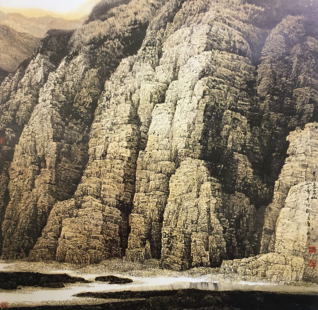 书画名家刘宗汉当代新山水画的代表人物