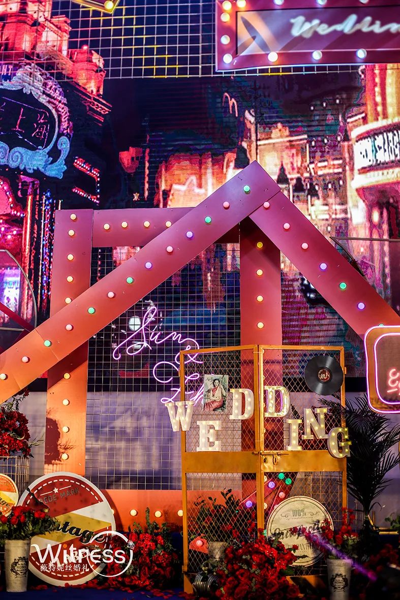 这场港式复古风婚礼,刻画出醉美花样年华_香港