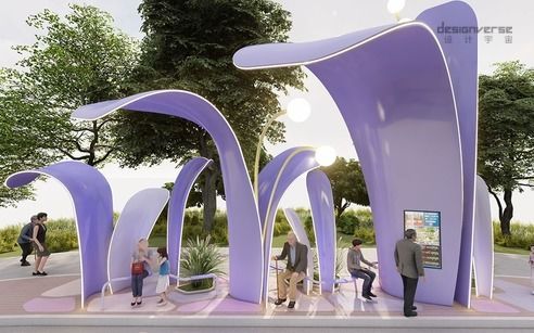 嘉兴公交候车亭新造型引来全球竞技,快来一睹为快!_设计