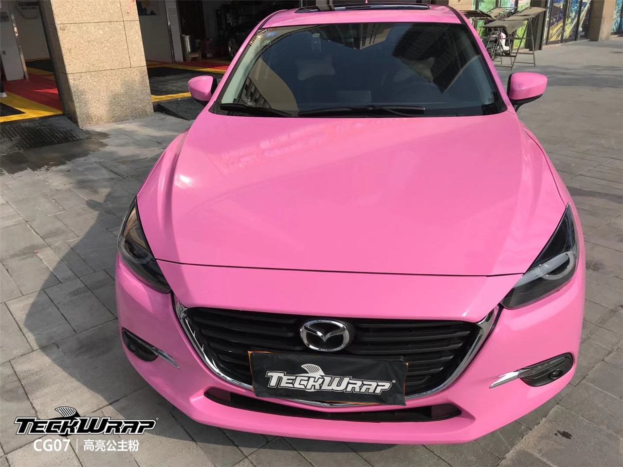 秃鹰teckwrap汽车车身改色贴进口膜 cg07 马自达