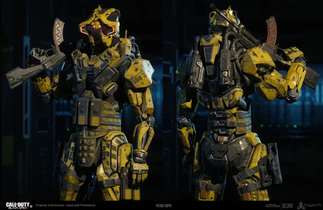 使命召唤:黑色行动3-机器人技术&装备其他单件装备作品本期分享就到