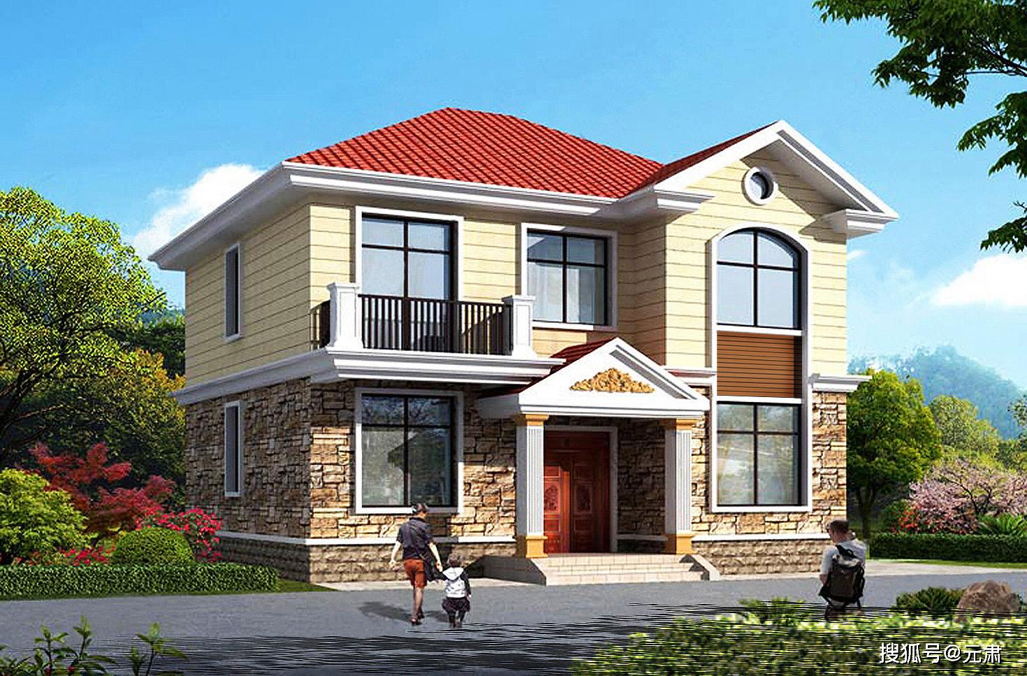 乡村木结构别墅房屋45天快速建造农村自建房