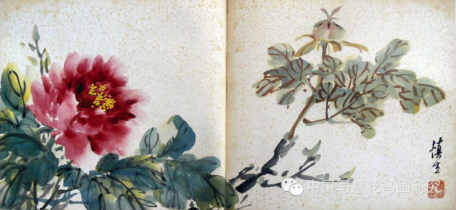 历代名家画牡丹七