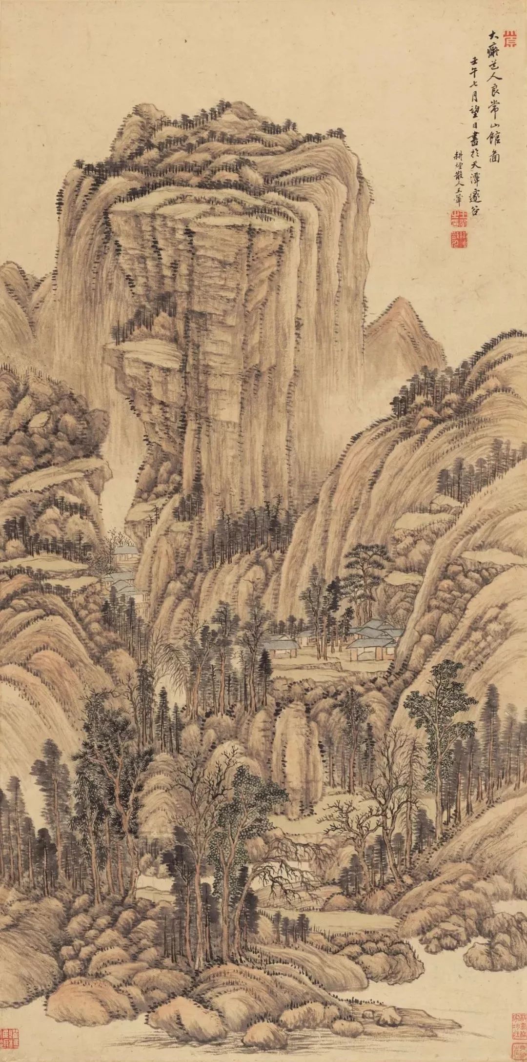 "虞山画派"开山之父:王翬