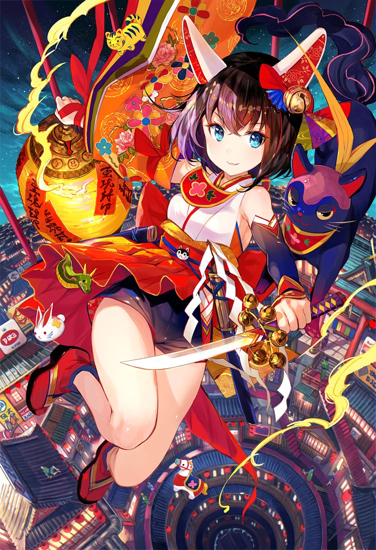 壁纸7878少女带刀日本刀特辑786期