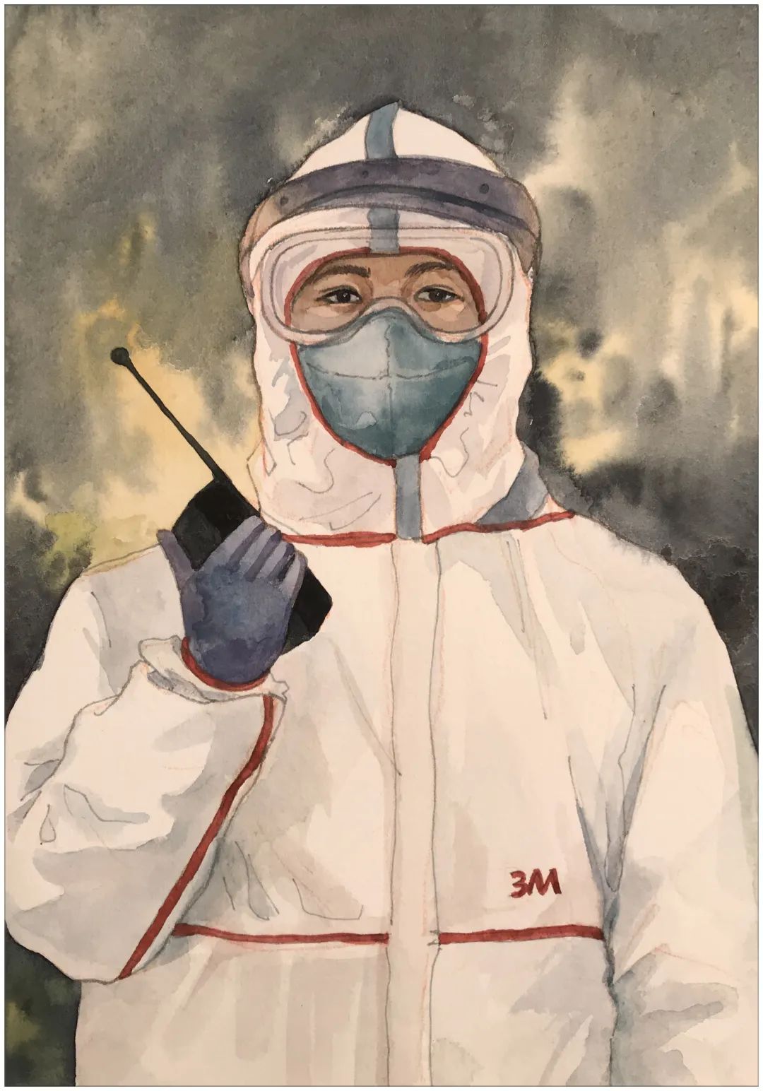 00后心中的英雄是啥样嘉定菊园00后志愿者原创诗画致敬平凡英雄