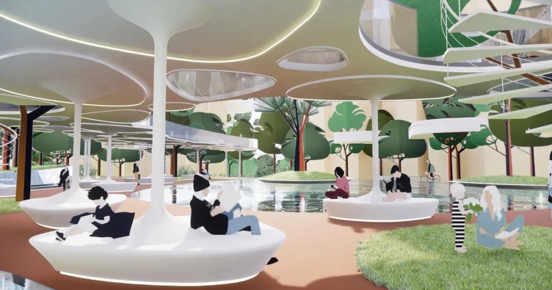 未来社区栖居的自由地真实虚拟想象