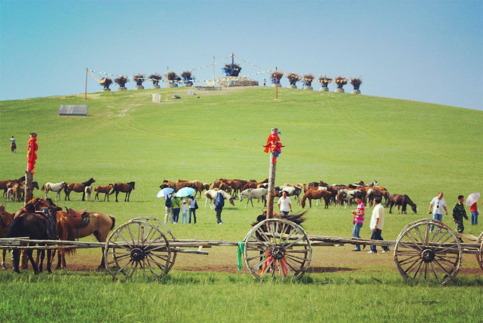 原创勒勒车走过千年虽风华褪去但仍然光耀草原