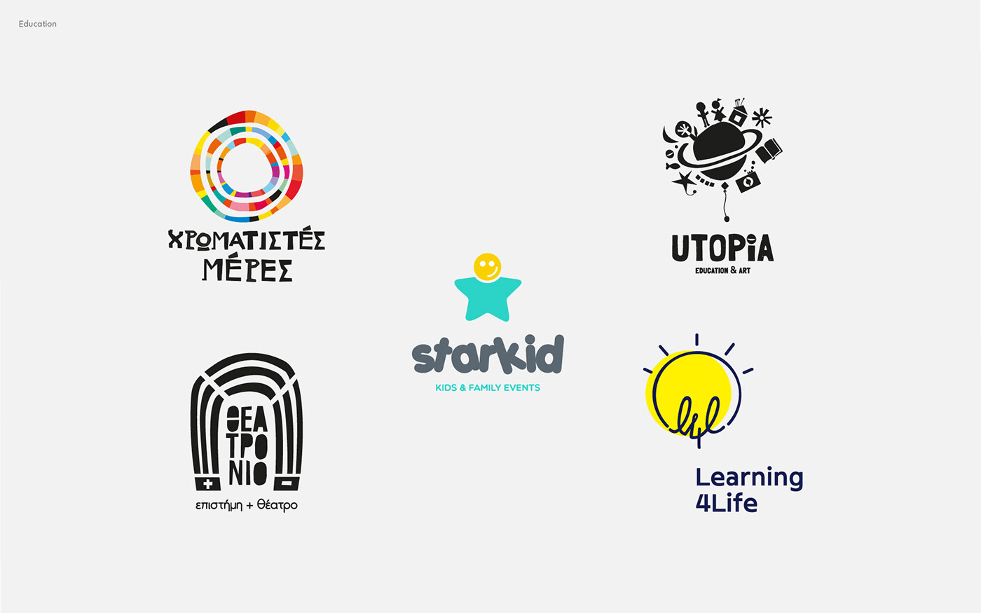 一组标志设计欣赏 | 手绘 个性